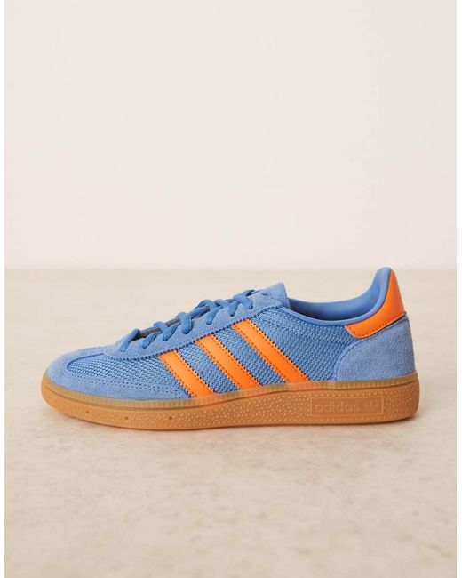 Adidas Originals Blue Handball Spezial Sneakers for men