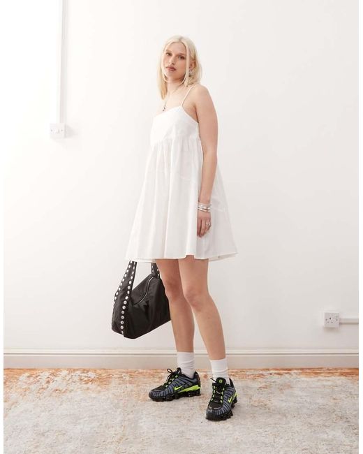 Collusion Poplin Collusion Smock Dress Collusion Cami Mini Smock