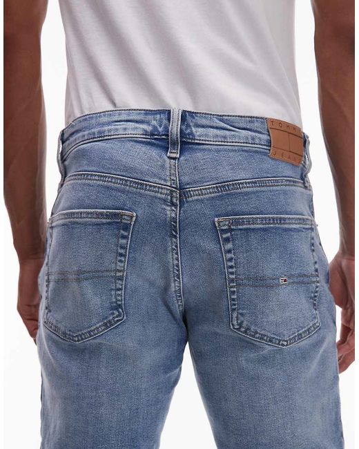 Tommy Hilfiger Blue Scanton Slim Jeans for men