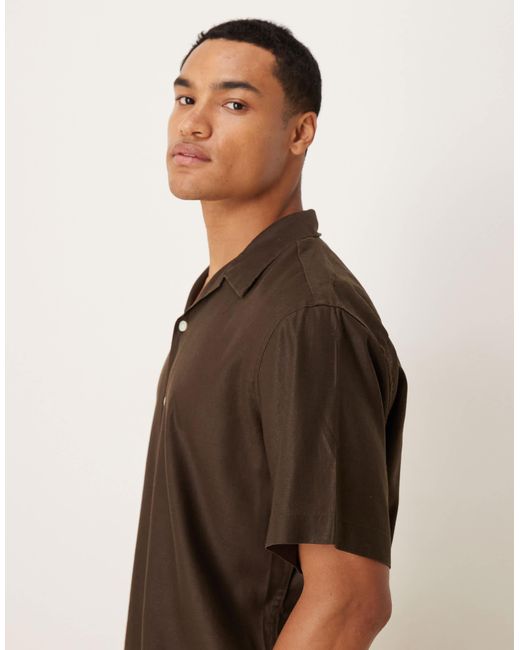 SELECTED – hemd in Brown für Herren