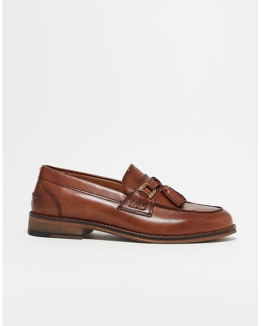 ASOS Brown Tassel Loafers for men