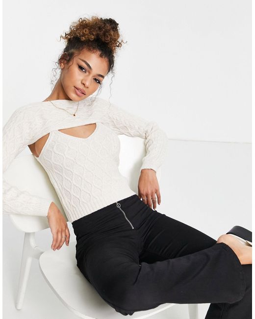 long sleeve crop jumper