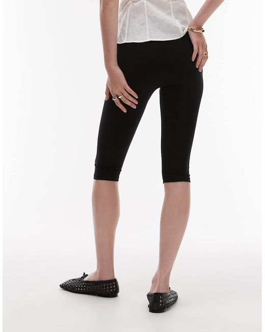 Leggings Capri Negros De Tejido Supersuave De ARKET de color White