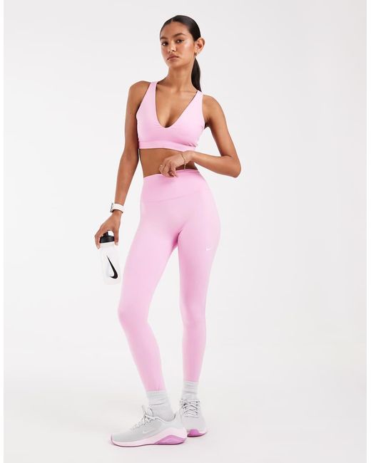 Nike Pink Pro Dri-Fit Sports Bra