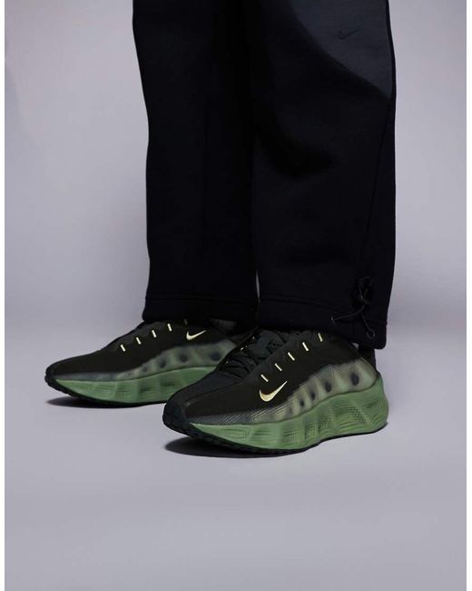 Nike Green Ava Rover Reflective Trainers for men