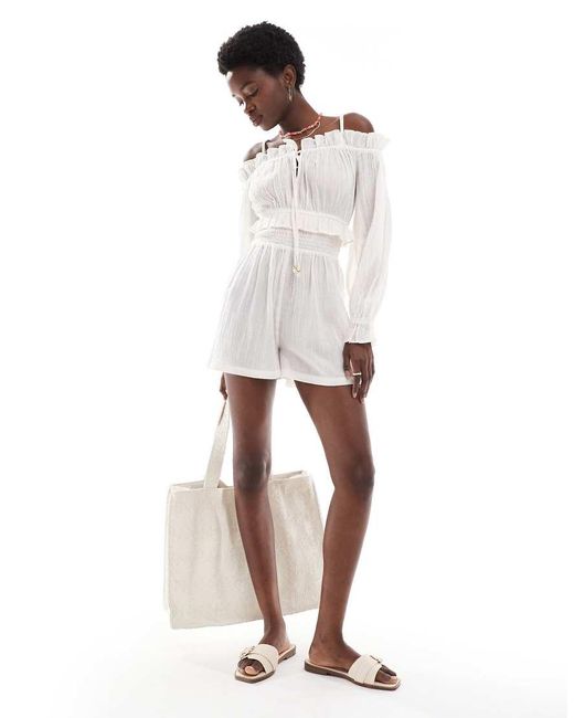 Tuta Corta Da Mare di Wednesday's Girl in White