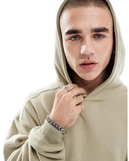 Cotton On Gray Chuck On Hoodie for men