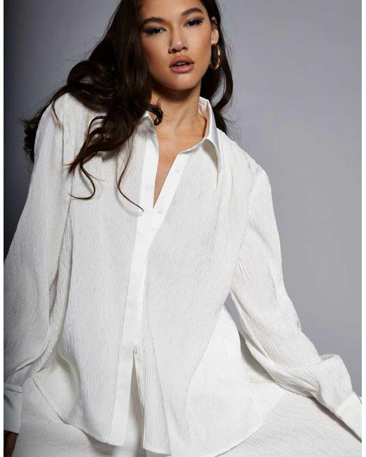 Glamorous Gray Oversized Shirt