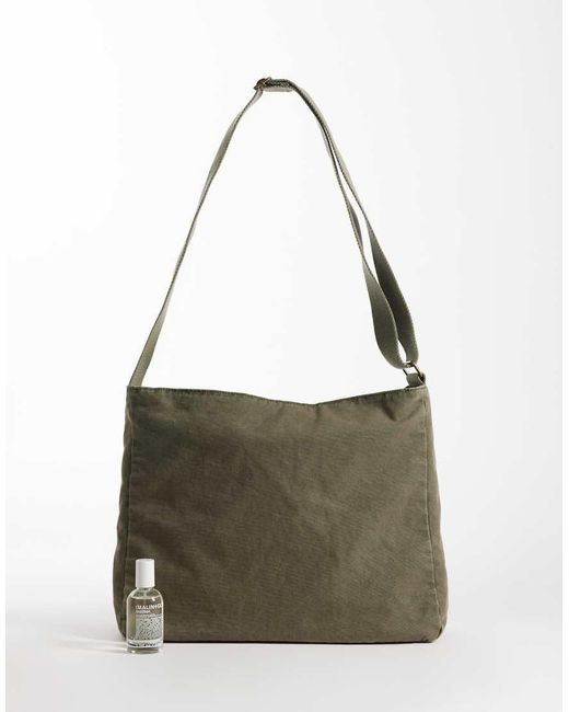 Weekday Green Cross Body Satchel Bag