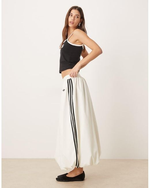 Adidas Originals Natural Balloon Long Skirt