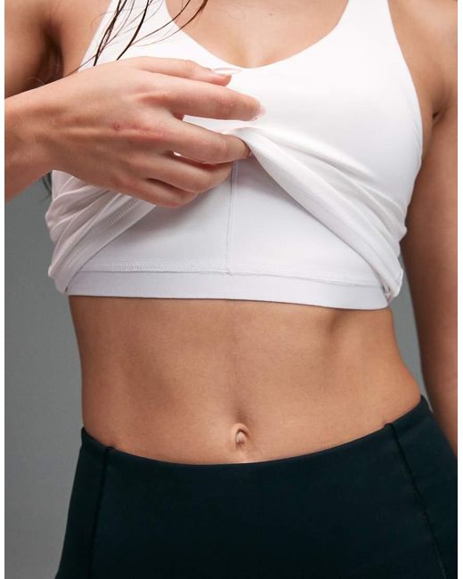 4505 Gray Active Push Up Vest With Inner Bra