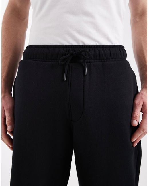 ASOS Black Essentials Oversized Joggers for men