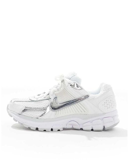 Nike White Zoom Vomero 5 Trainers
