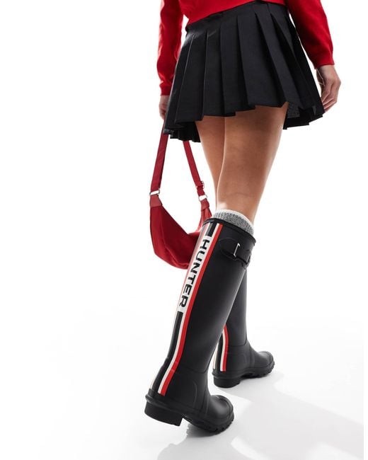 Hunter Black – original – hohe gummistiefel