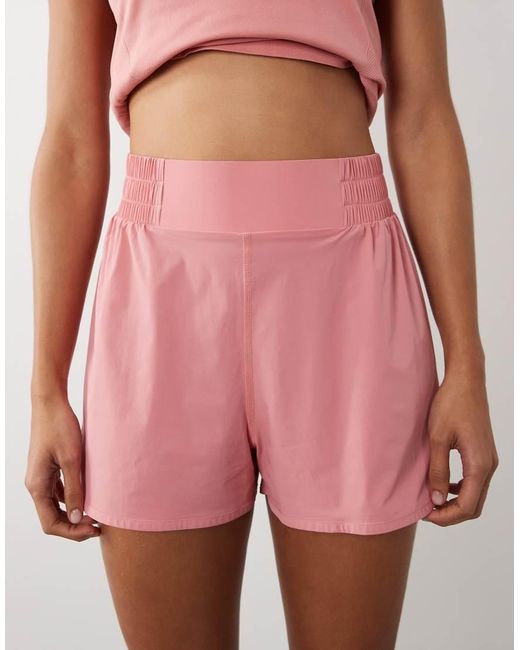 Sweaty Betty Pink Running Shell Short