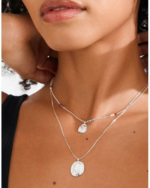 Pilgrim White Here Necklace