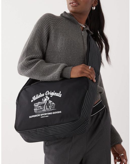 Adidas Originals Black – wabash – umhängetasche