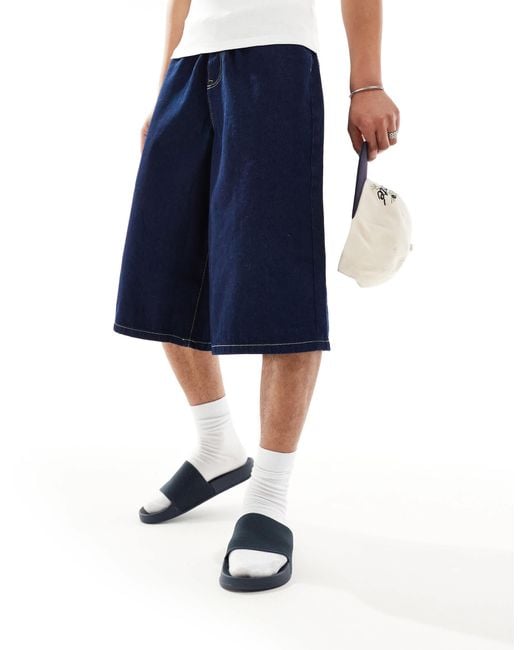 ASOS Blue Sliders for men