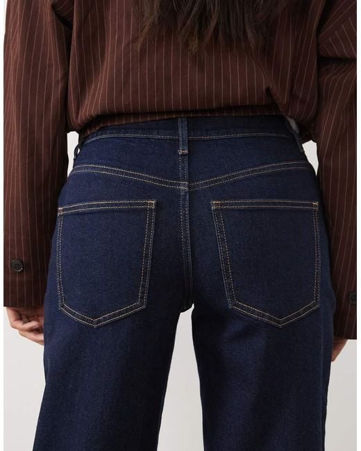Miss Selfridge Multicolor Straight Leg Jeans