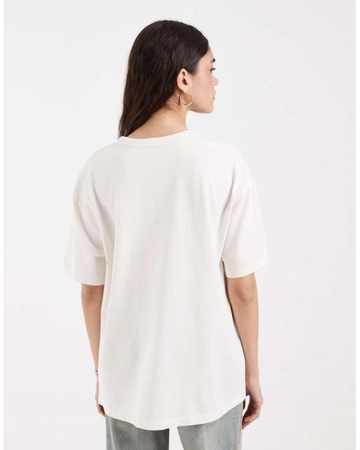 Levi's White Graphic Printed Tee