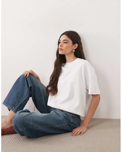 New Look White Premium Boxy Tee