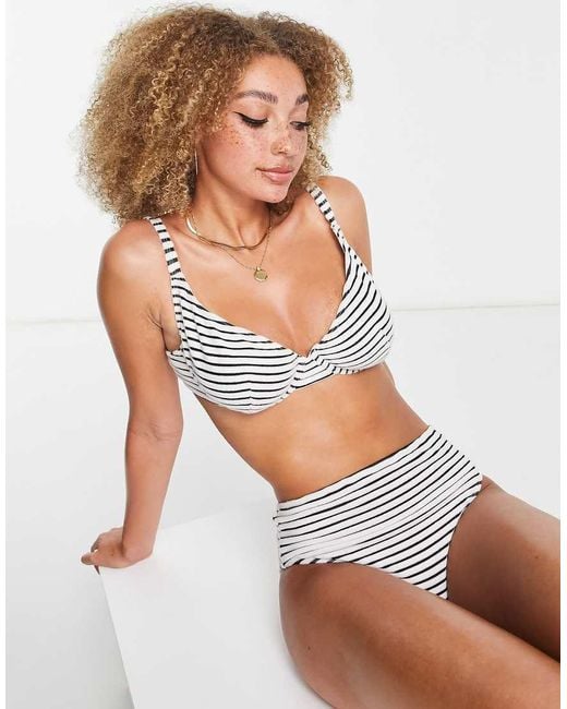 Peek & Beau Black Exclusive High Waist Bikini Bottom