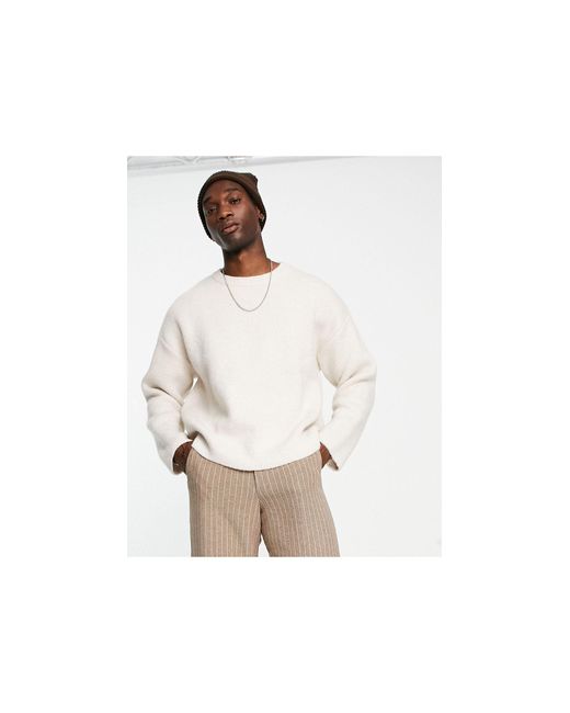 Weekday tao strickpullover in Weiß für Herren Lyst AT