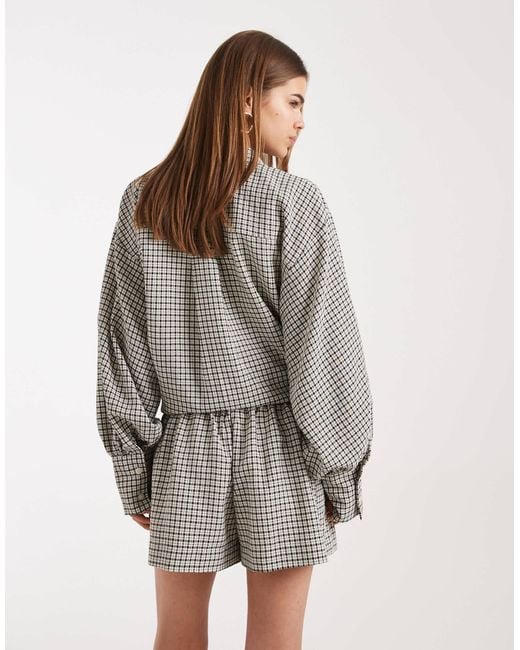 ASOS Gray Pull On Shorts