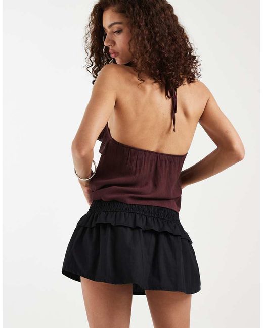 Motel Natural Alna Ruffle Skort