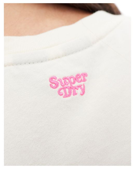 Superdry Blue Sub Print Vest Top