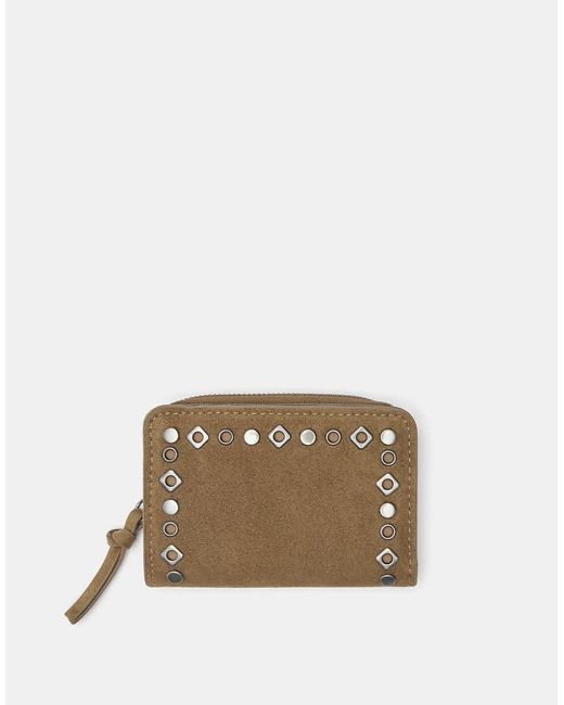 Pull&Bear Natural Studded Wallet