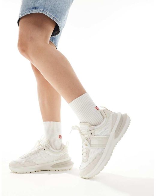 Tommy Hilfiger White Tech Runner Sneakers