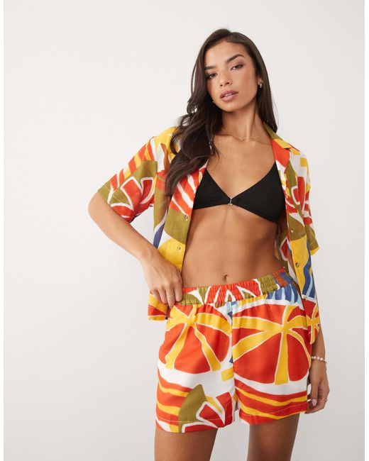 ASOS Multicolor Beach Shorts