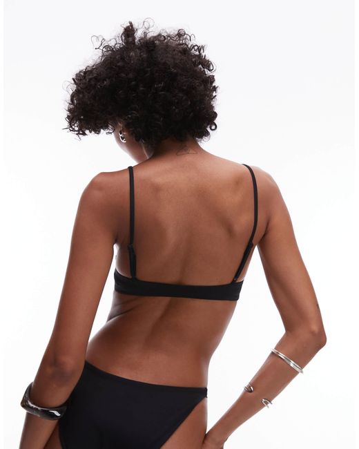 ARKET Black – mix & match – gesmokte bikinihose