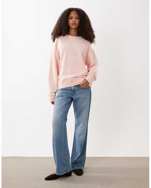 Gant Natural Vintage Chest Logo Sweatshirt