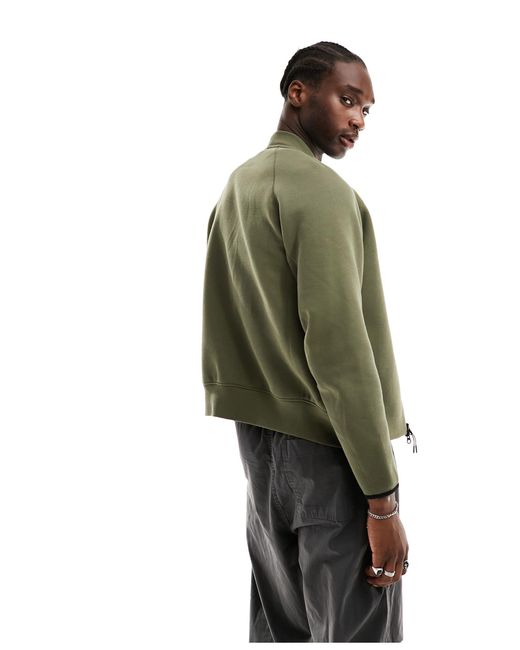 Nike Green Tech Fleece Winter Jacket Khaki for men