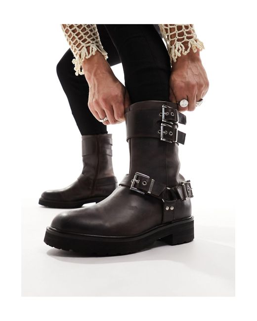 ASOS Black Boot for men