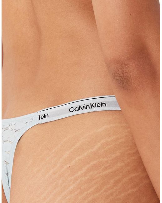 Modern Lace di Calvin Klein in Blue