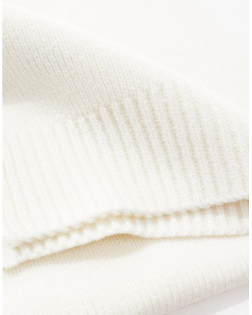 ASOS Black Knitted Scarf for men