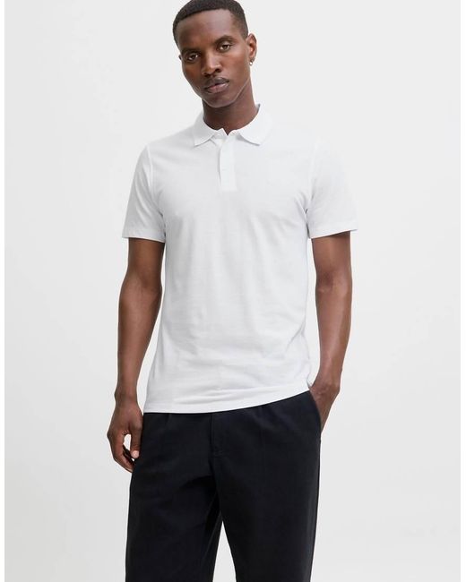 Polo De Jack & Jones de hombre de color White