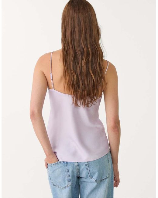 Stradivarius Blue Lace Top