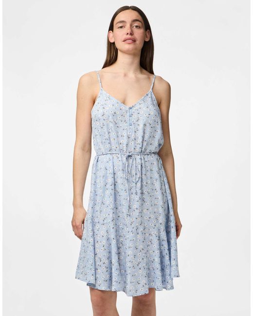 Pieces Blue – trägerkleid