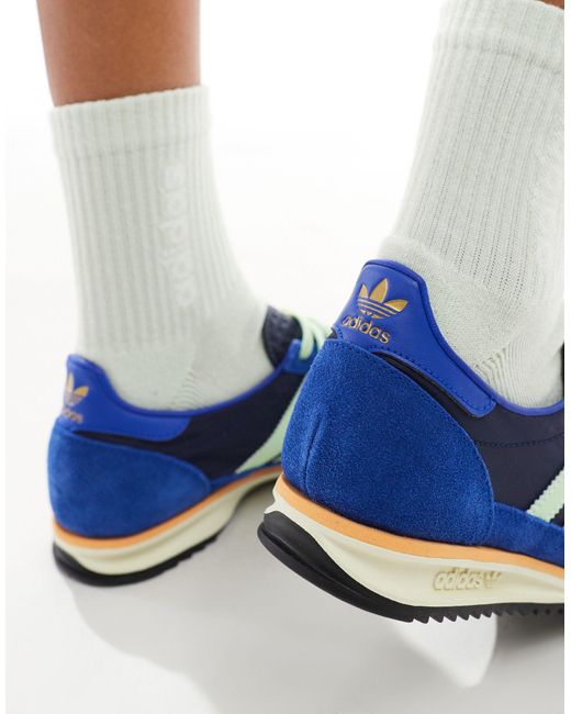 Sl 72 og - sneakers blu e verdi di Adidas Originals in Blue