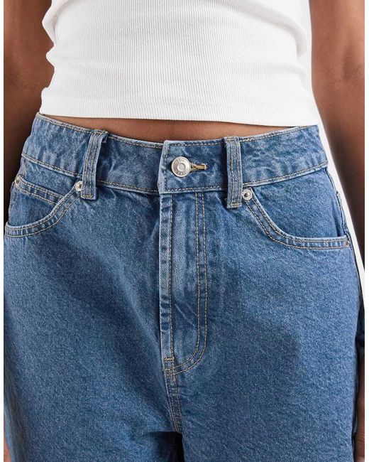 ASOS Blue Denim Dad Short
