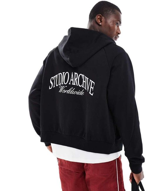 Black hoodie asos hotsell