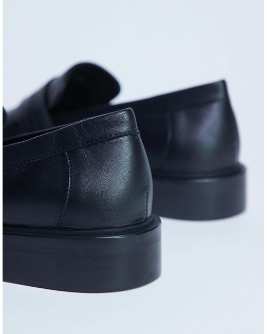 TOPSHOP Blue – cole – loafer aus hochwertigem echtleder