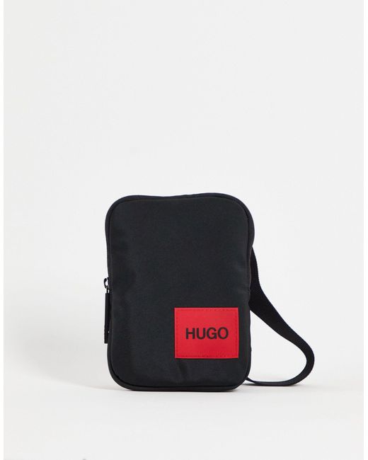 HUGO Ethon Cross Body Bag in Black for Men - Lyst