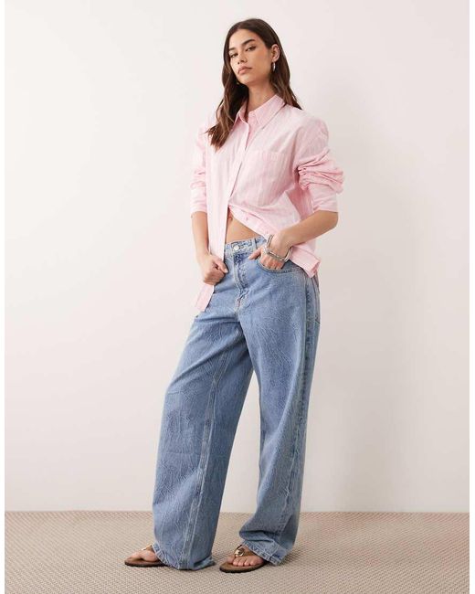 ASOS Pink Classic Cotton Shirt