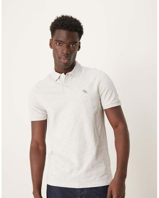 Camiseta Con Cuello Redondo Y Logo En Relieve De Alce Icon De Abercrombie & Fitch de hombre de color Natural