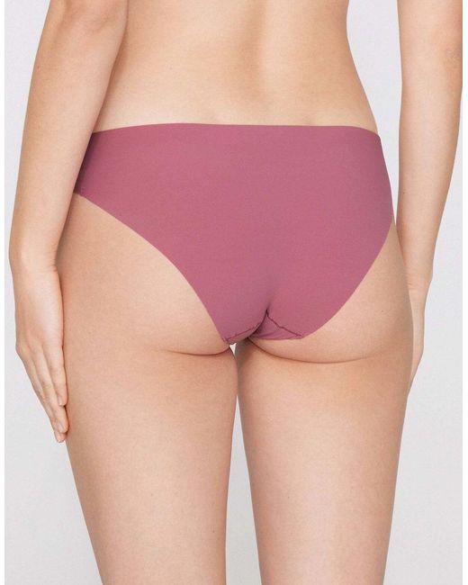 Tezenis Pink Laser-Cut Microfibre Knickers